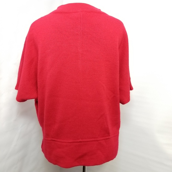 Style&Co. Red Button Cardigan Women Size Large - Picture 5 of 6